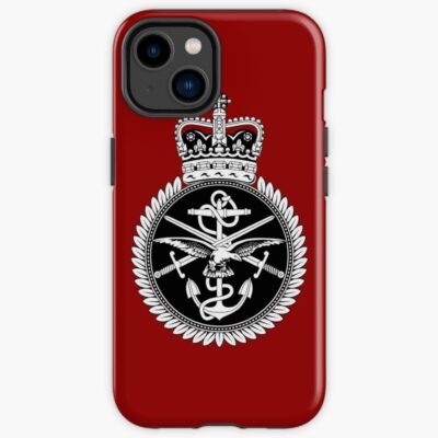 British Armed Forces Monochrome Emblem Iphone Case