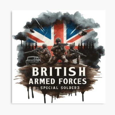 British Military Armed Forces Service Poster