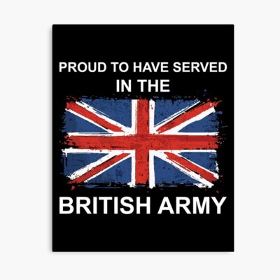 British Army Military Armed Forces Poster
