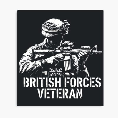 British Armed Forces Military Veteran Poster