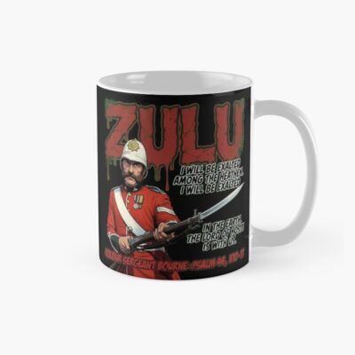 Zulu Colour Sergeant Bourne Psalm 46 Mug