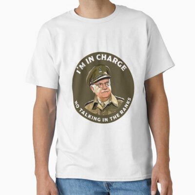 Captain Mainwaring British Army Nostalgia T-shirt