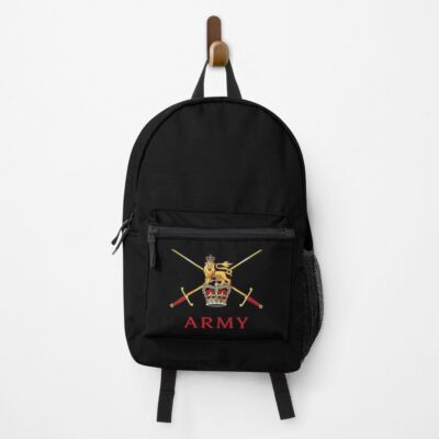 British Army Crest Military Emblem Backpack