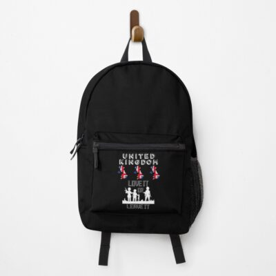 United Kingdom Love Or Leave Patriotic Backpack