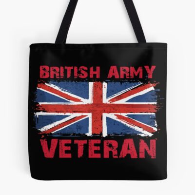 British Army Military Veteran Service Tote Bag