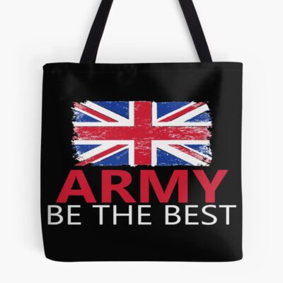 British Army Flag Military Forces Tote Bag